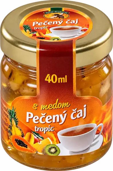 Pečený čaj s medom tropic 40 ml